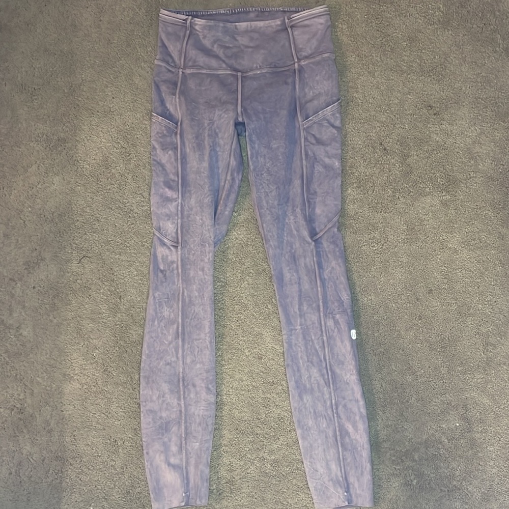 Lululemon Fast and Free High-Rise Tight Leggings 25” with Pockets | size 4 |